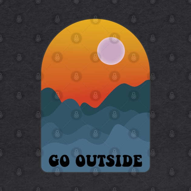 Go Outside by Gold Star Creative